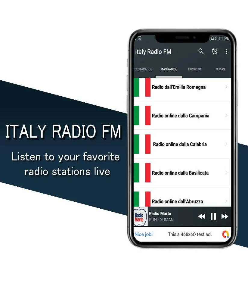 Radio Italia FM | Indus Appstore | Screenshot