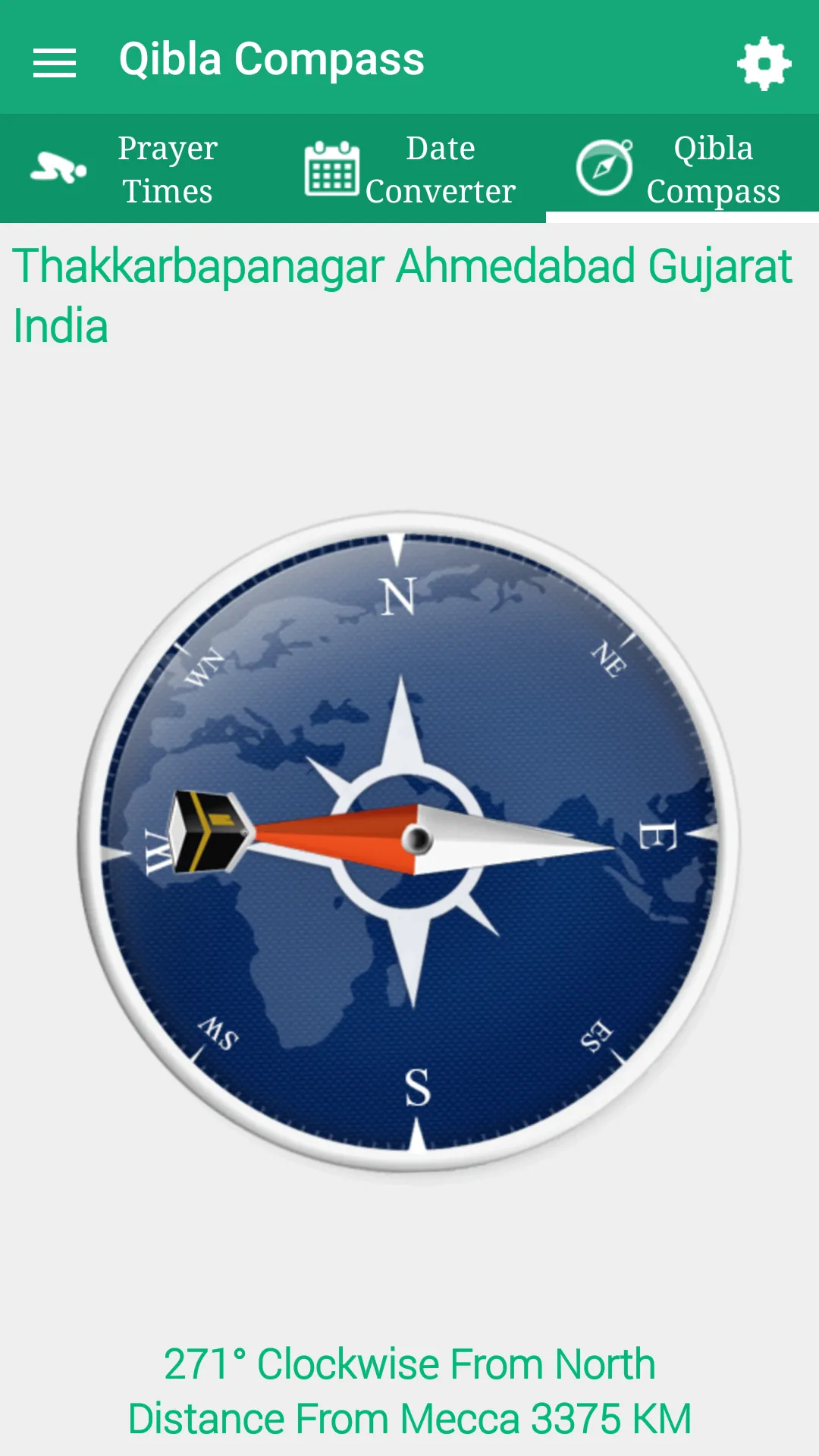 Qibla Compass - Ramadan 2024 | Indus Appstore | Screenshot