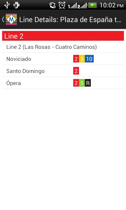 Madrid Metro Route Planner | Indus Appstore | Screenshot