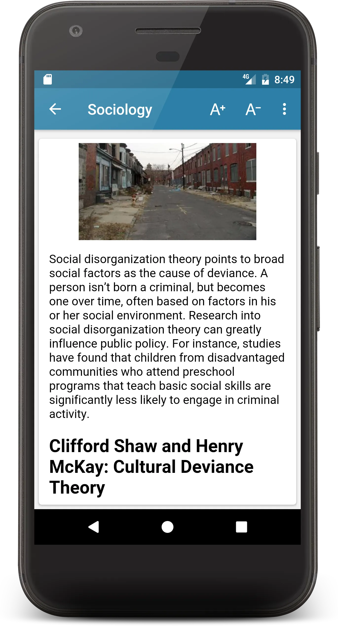 Sociology | Indus Appstore | Screenshot