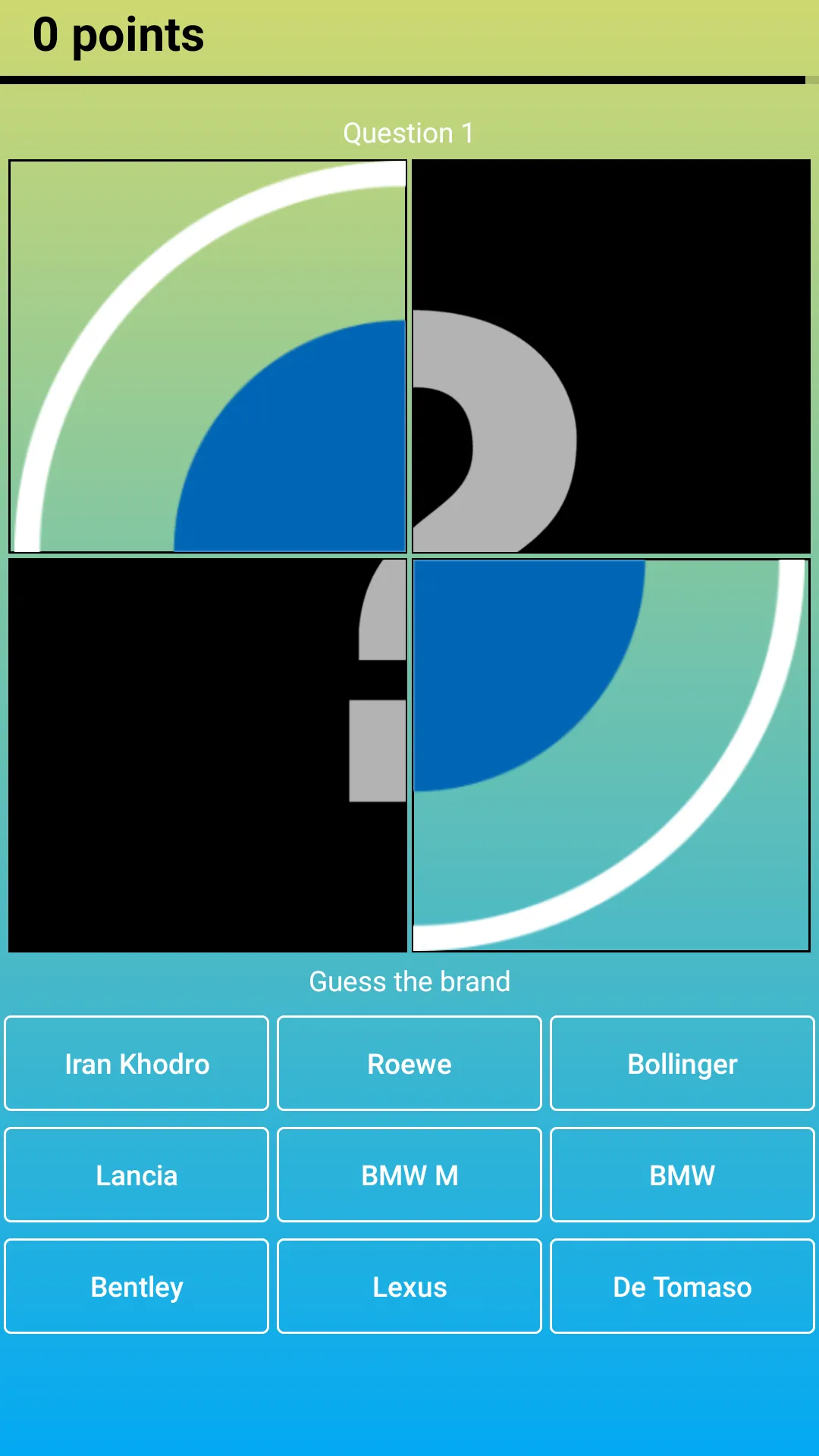 Car Logo Quiz: Guess the Brand | Indus Appstore | Screenshot