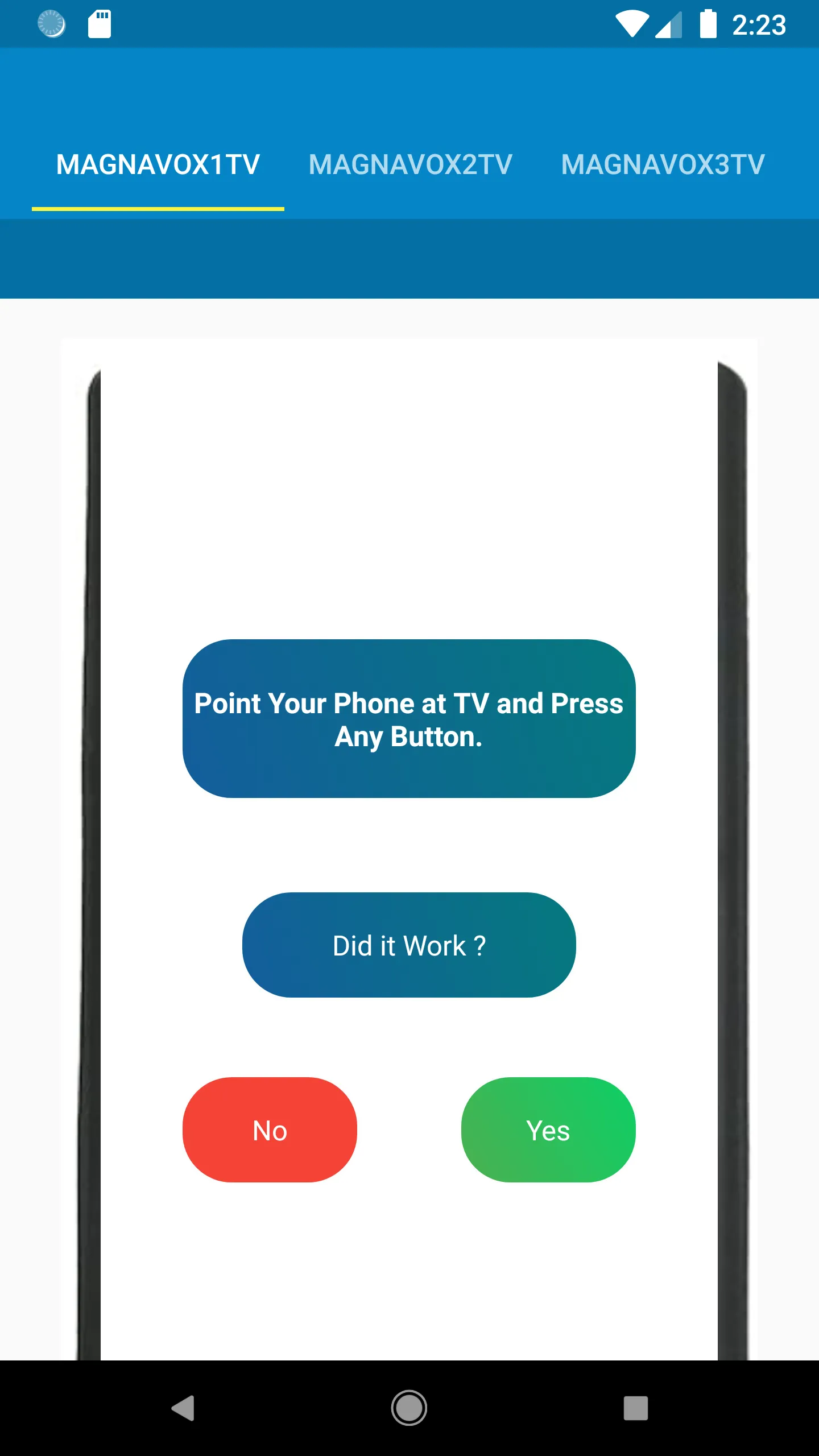 Magnavox TV Remote Control | Indus Appstore | Screenshot