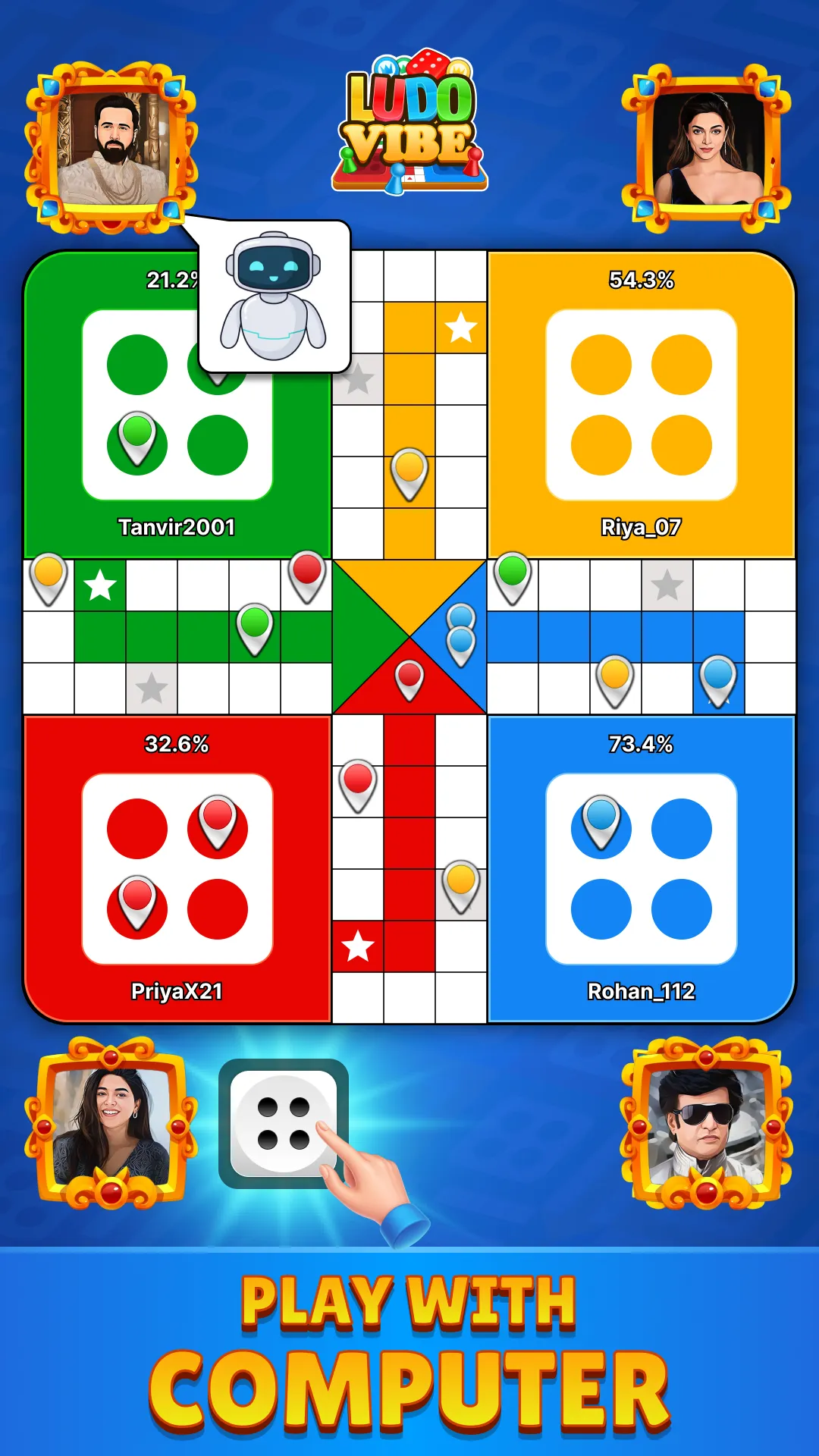 Ludo Vibe: Fun Dice Board Game | Indus Appstore | Screenshot