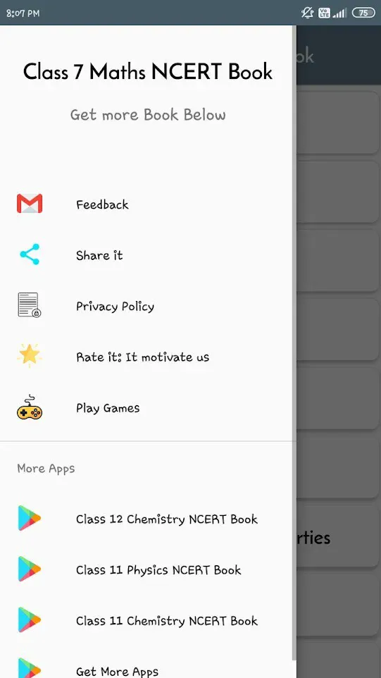 Class 7 Maths NCERT Book | Indus Appstore | Screenshot