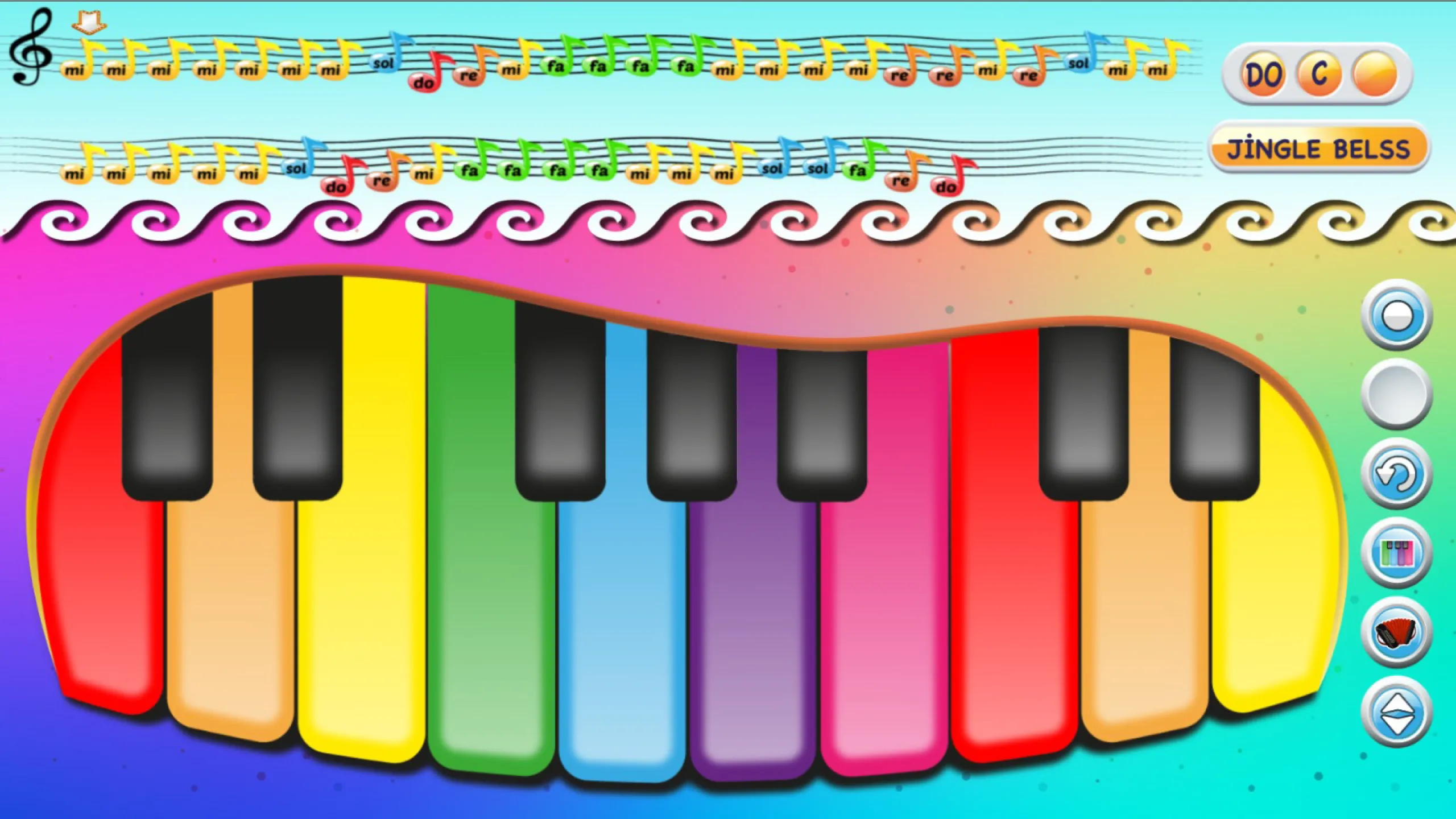 Colorful Piano | Indus Appstore | Screenshot