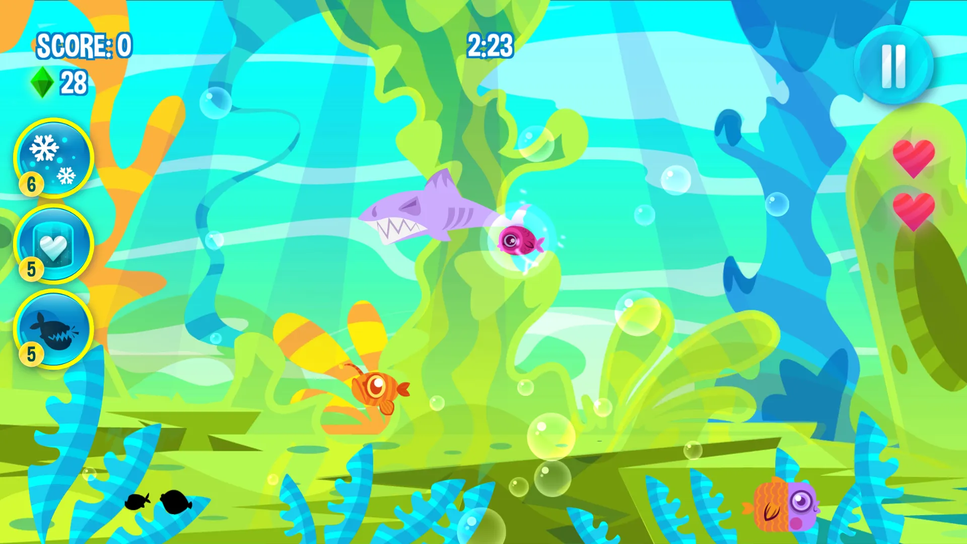 Hungry Fish | Indus Appstore | Screenshot