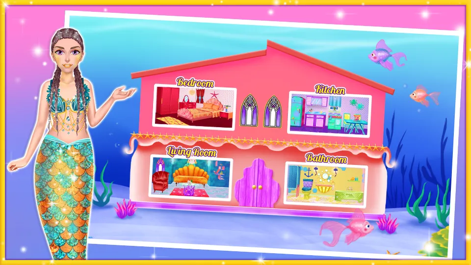 Princess & Mermaid Decorating | Indus Appstore | Screenshot