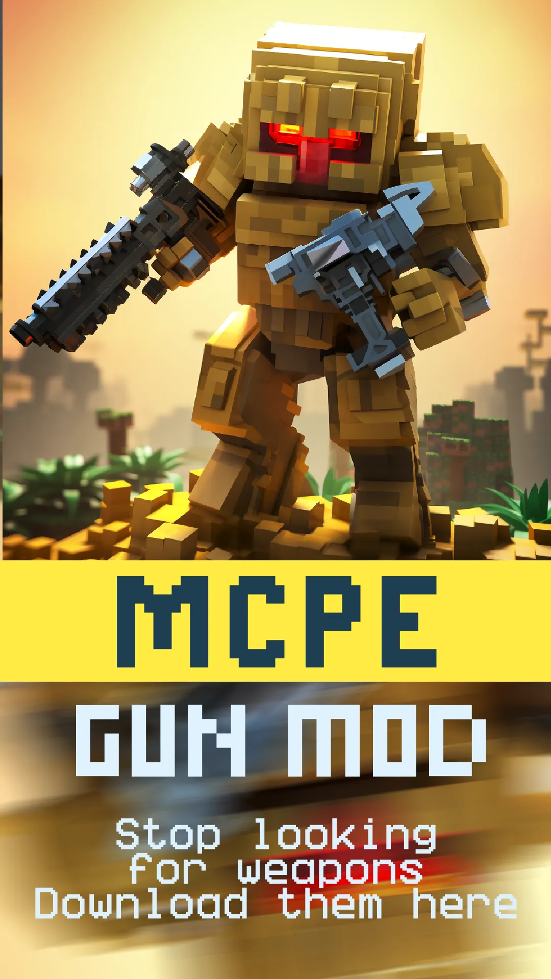 Weapons Gun Mod for Minecraft | Indus Appstore | Screenshot