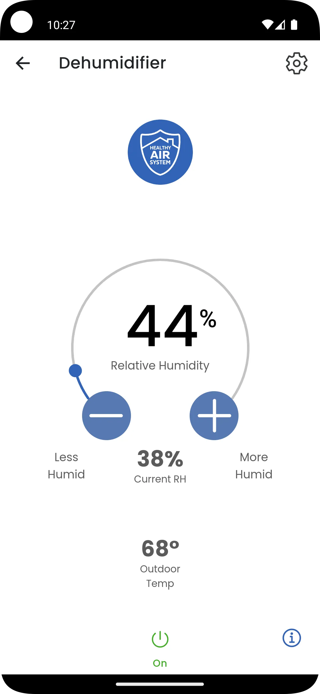 AprilAire Healthy Air | Indus Appstore | Screenshot