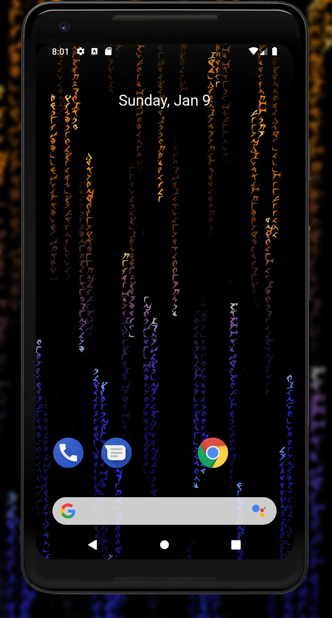 Matrix Live Wallpaper | Indus Appstore | Screenshot