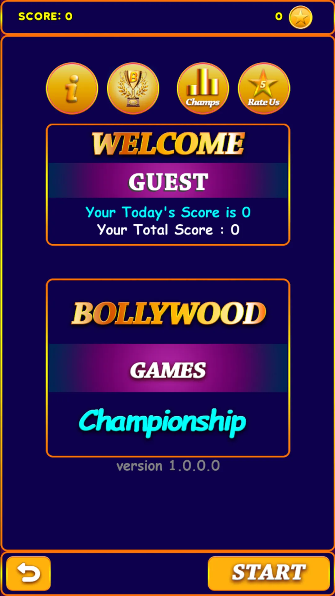 BOLLYWOOD HANGMAN | Indus Appstore | Screenshot