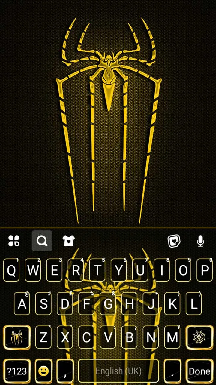 Golden Spider Theme | Indus Appstore | Screenshot