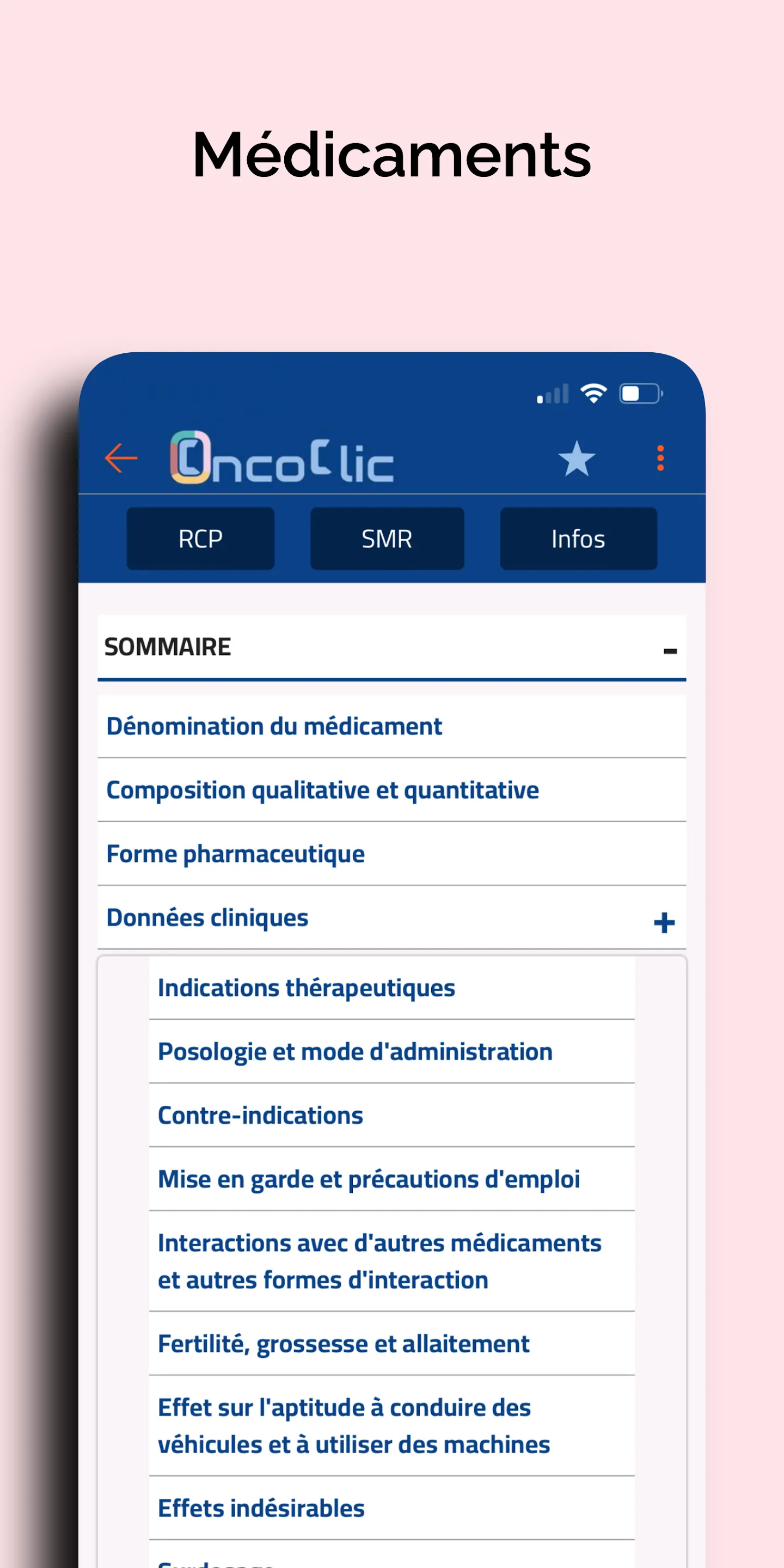 OncoClic | Indus Appstore | Screenshot