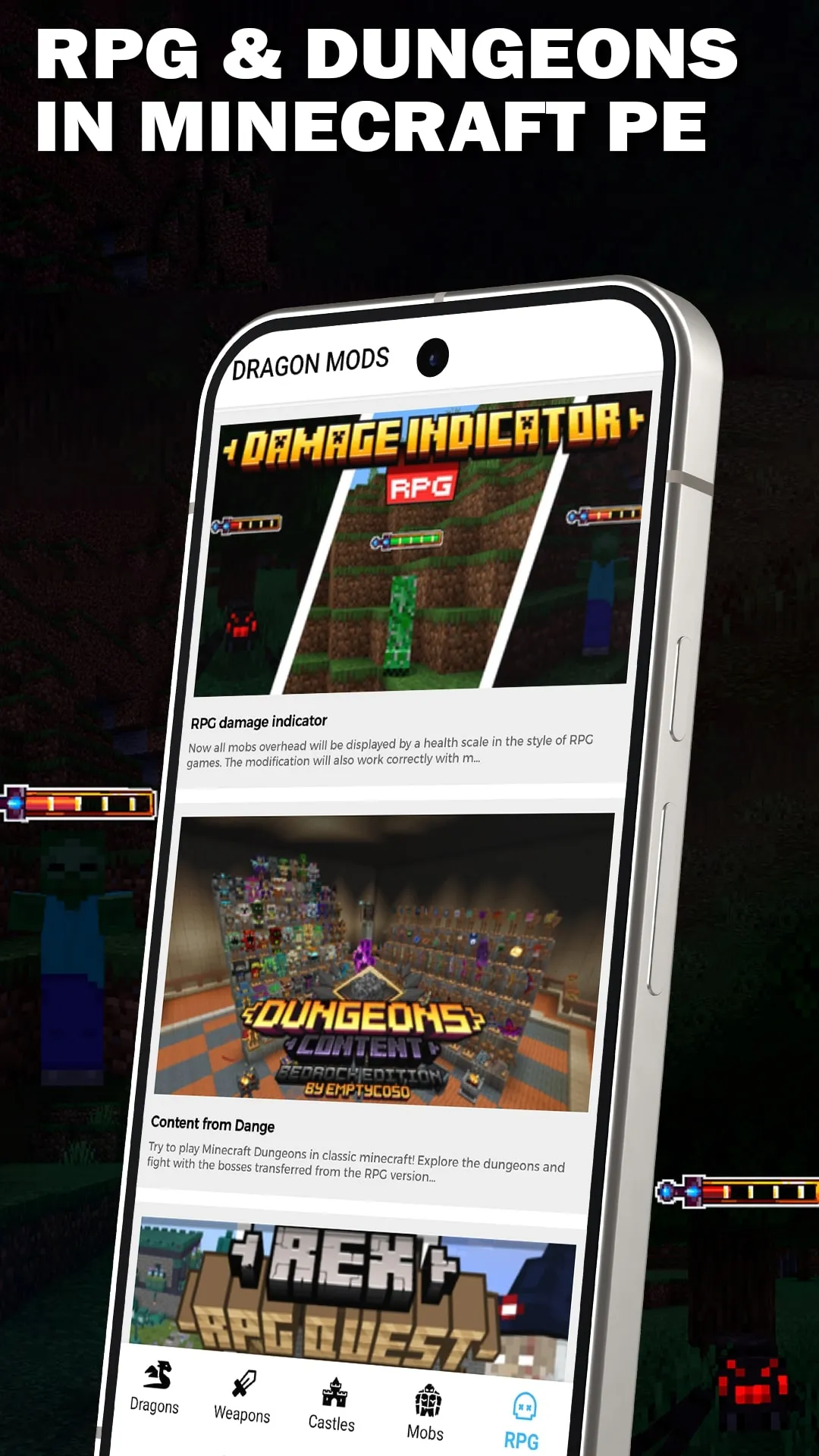 RPG Dragon Mods for Minecraft | Indus Appstore | Screenshot