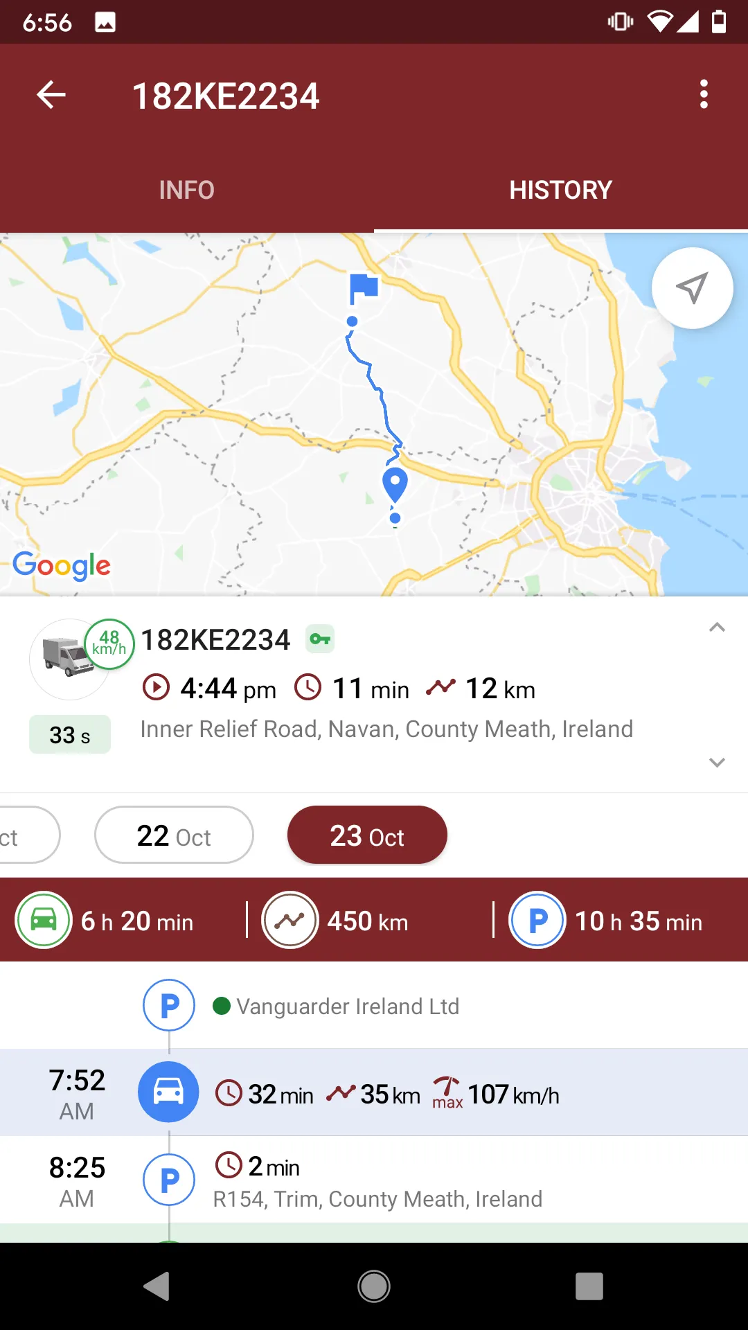 Vanguarder Vehicle Tracking | Indus Appstore | Screenshot