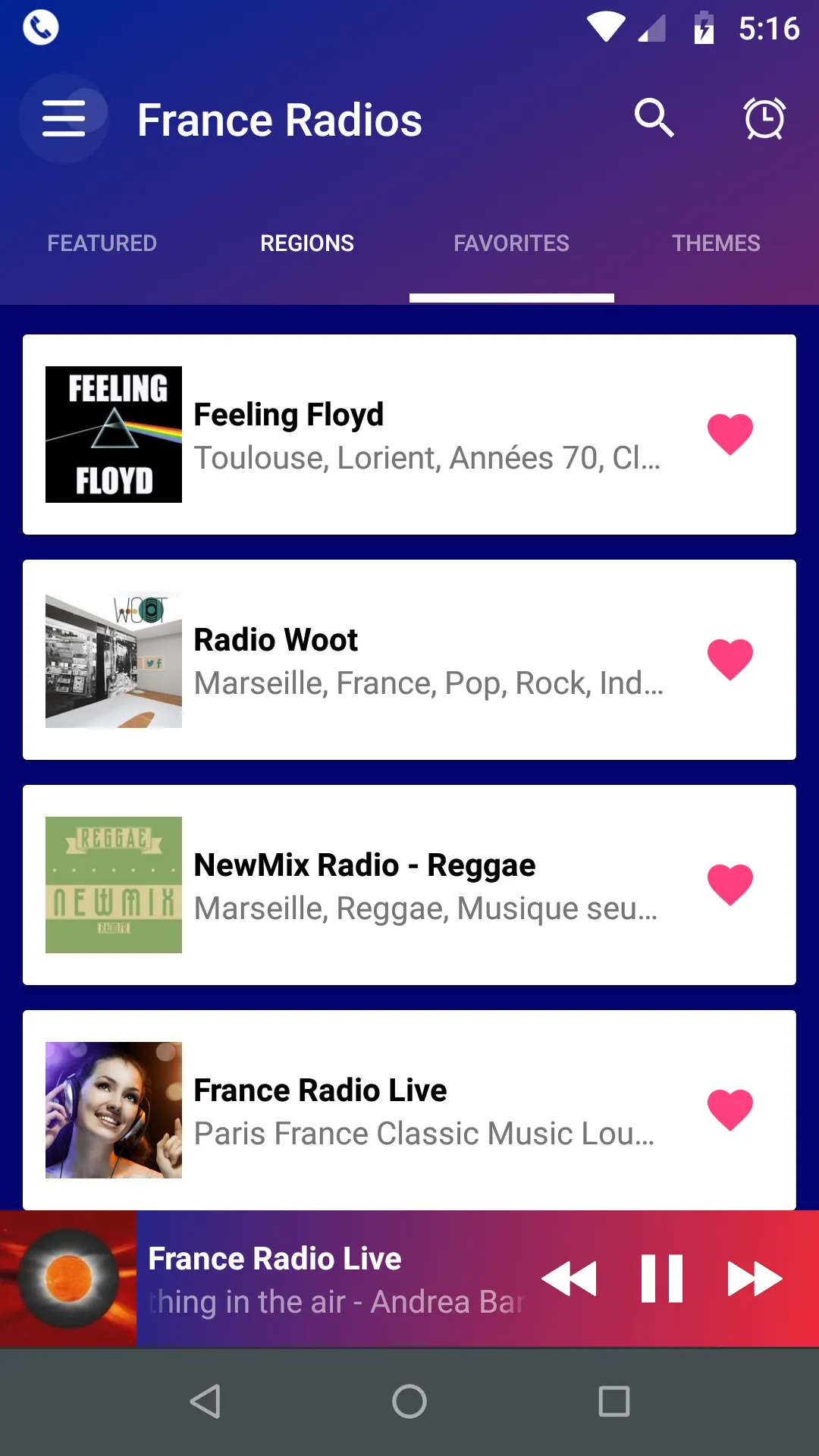 France Radio Stations | Indus Appstore | Screenshot