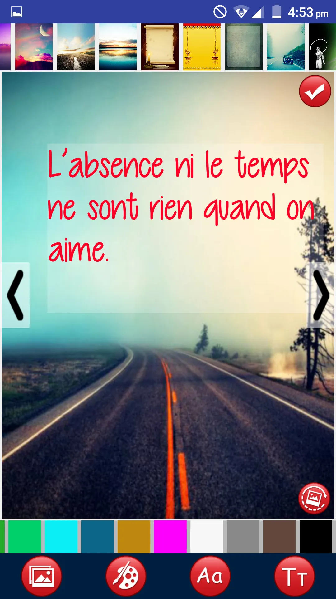 Triste vie & citations d’amour | Indus Appstore | Screenshot