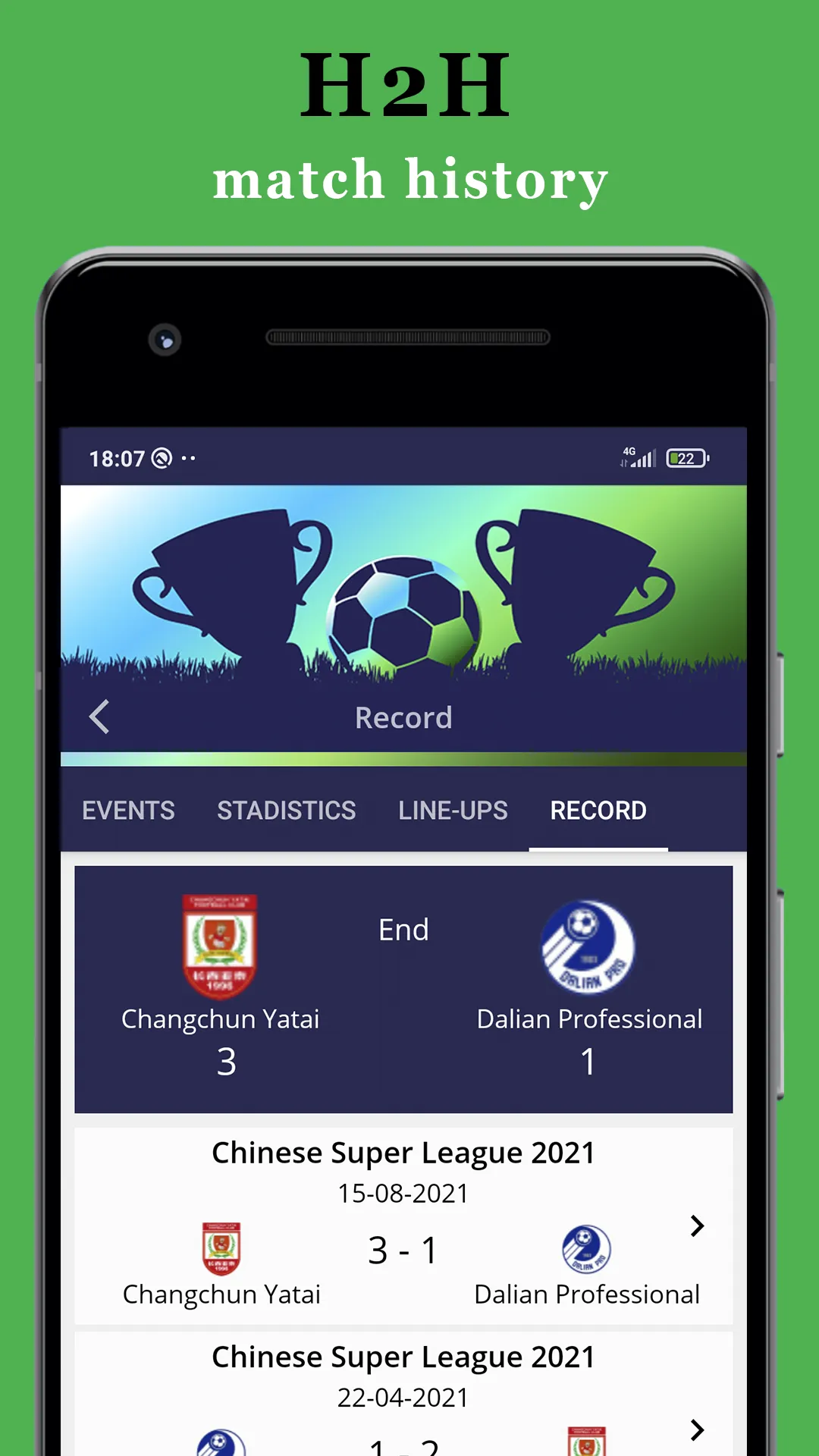 Info Chinese Super League | Indus Appstore | Screenshot