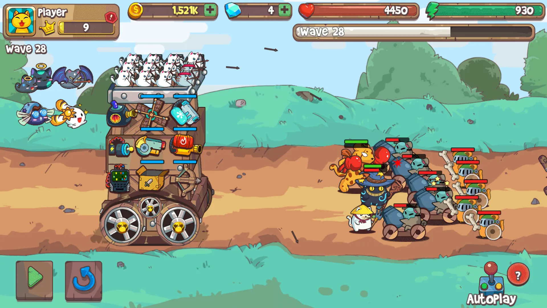 CatnRobot Idle TD: Battle Cat | Indus Appstore | Screenshot
