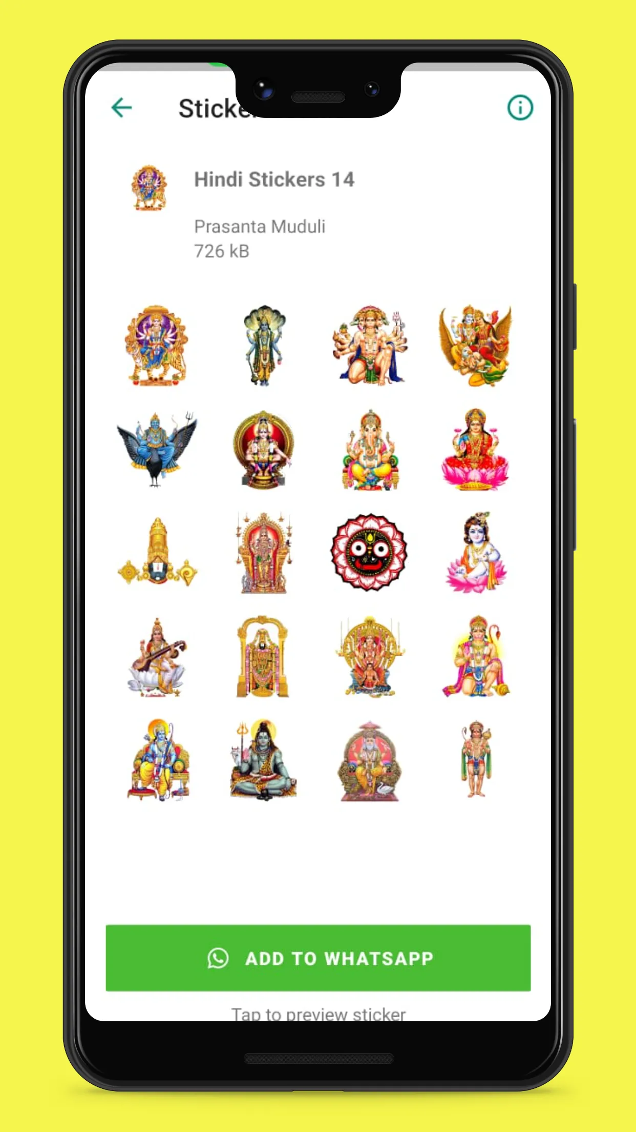 Marathi sticker WASticker | Indus Appstore | Screenshot