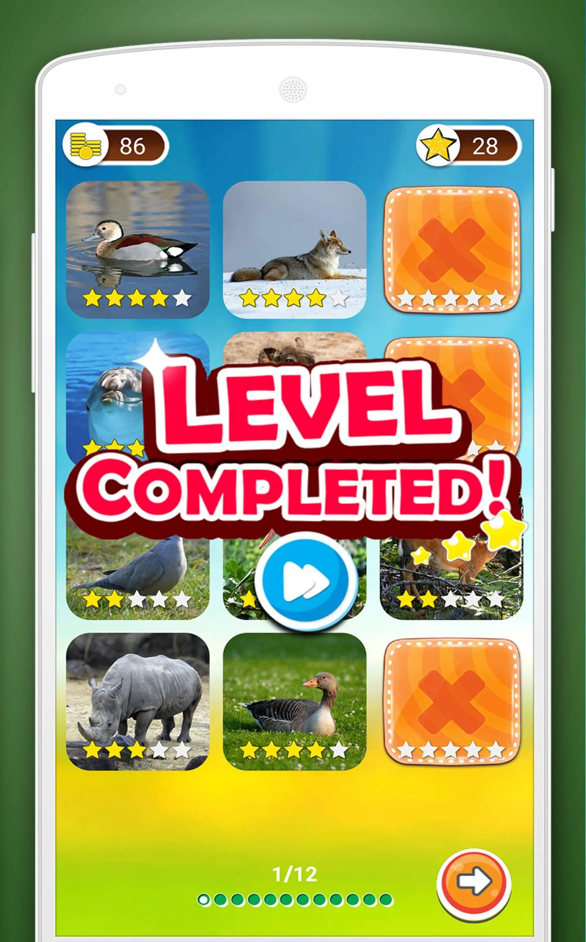 Scratch Game: Animals Quiz | Indus Appstore | Screenshot