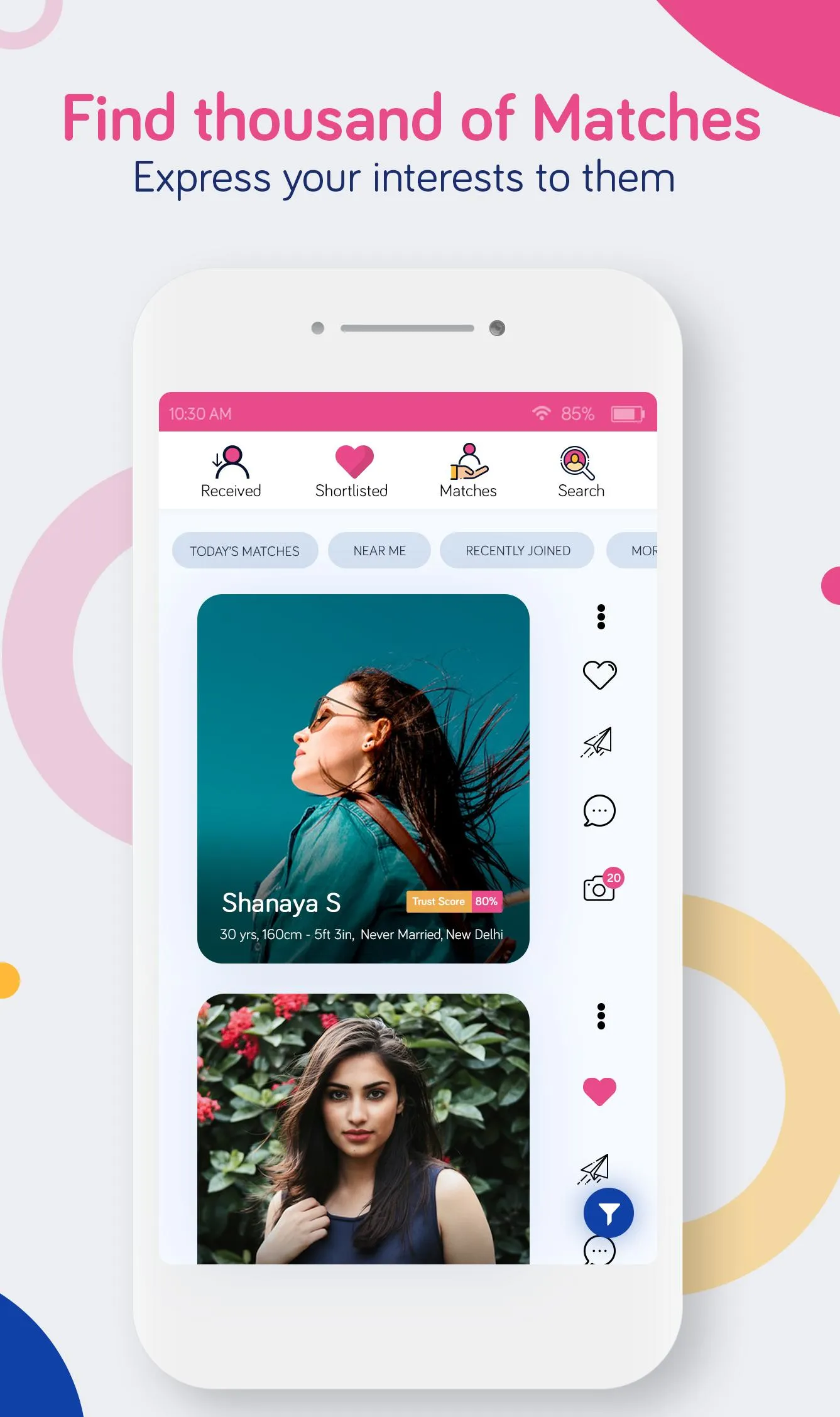 Lovevivah.com - Matrimony App | Indus Appstore | Screenshot