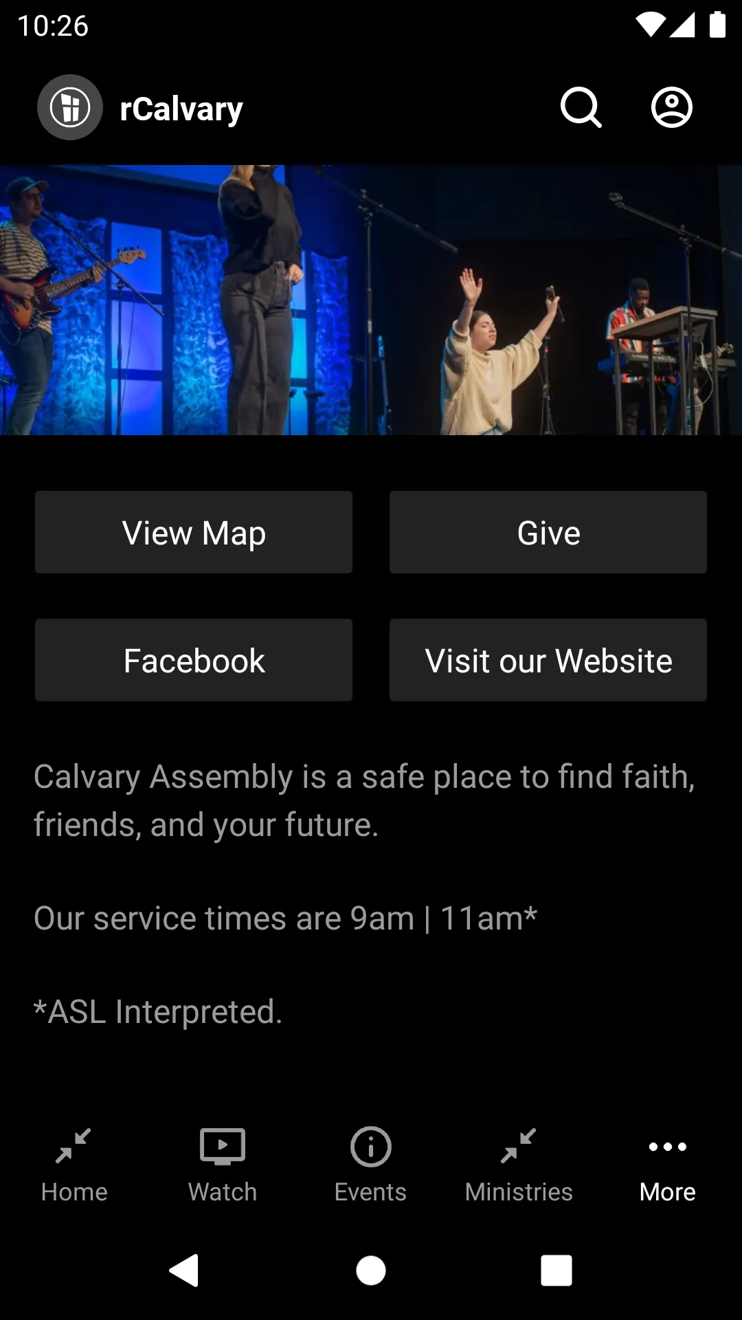 Calvary Assembly | Indus Appstore | Screenshot