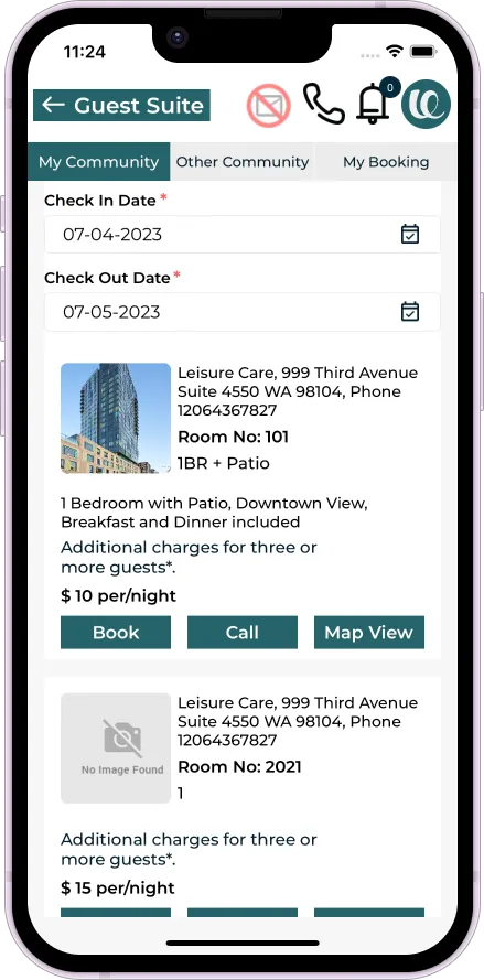 MyLeisureCare | Indus Appstore | Screenshot