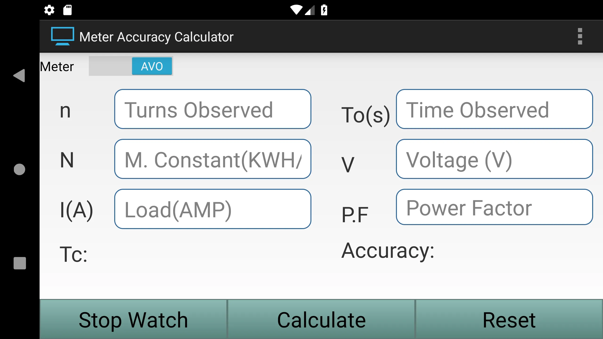 Energy Meter Accuracy | Indus Appstore | Screenshot