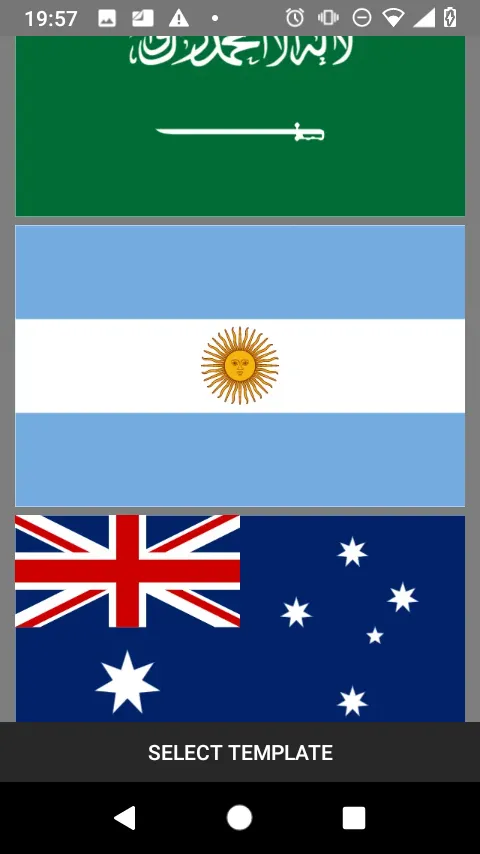 Flag Designer: make your flags | Indus Appstore | Screenshot