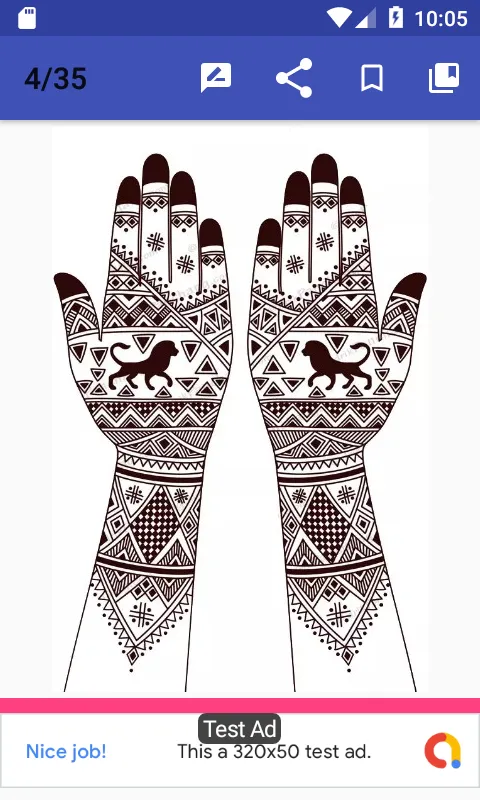 1000+ Mehndi Pattern Deign Col | Indus Appstore | Screenshot