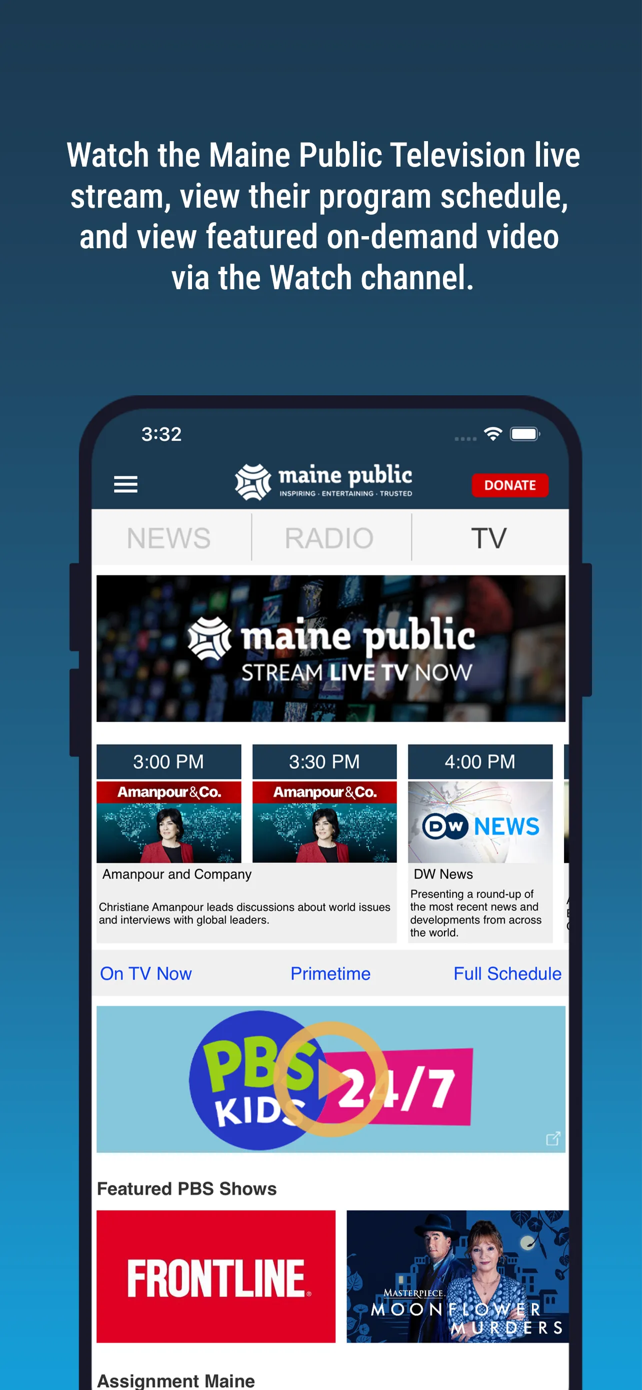 Maine Public Broadcasting App | Indus Appstore | Screenshot