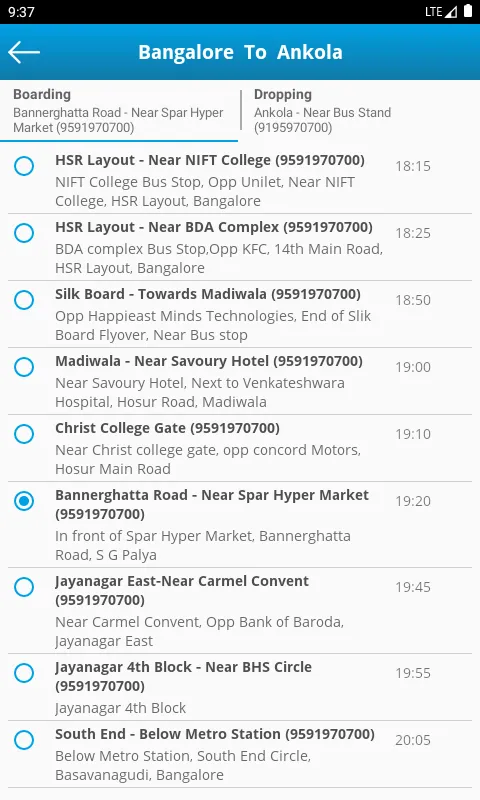 Intercity Travels | Indus Appstore | Screenshot