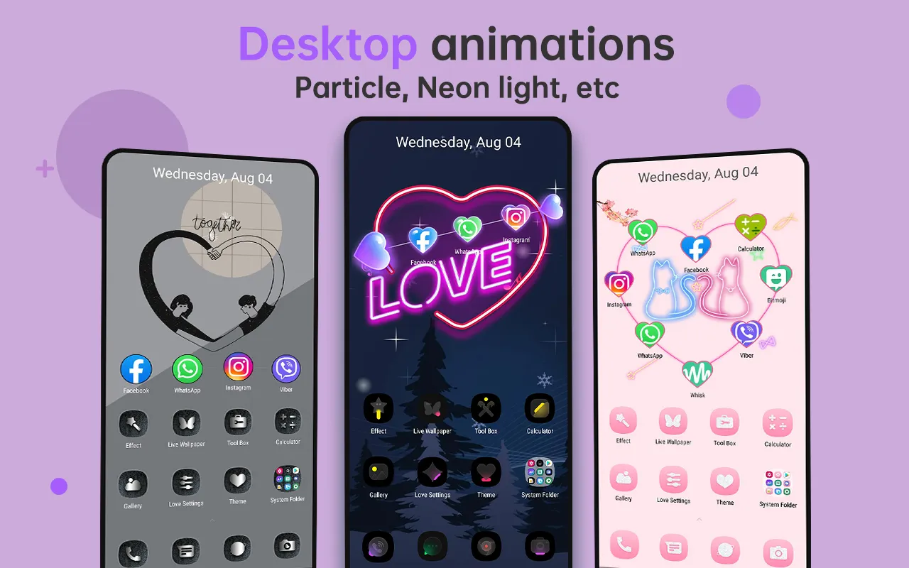 Love Launcher: lovely launcher | Indus Appstore | Screenshot