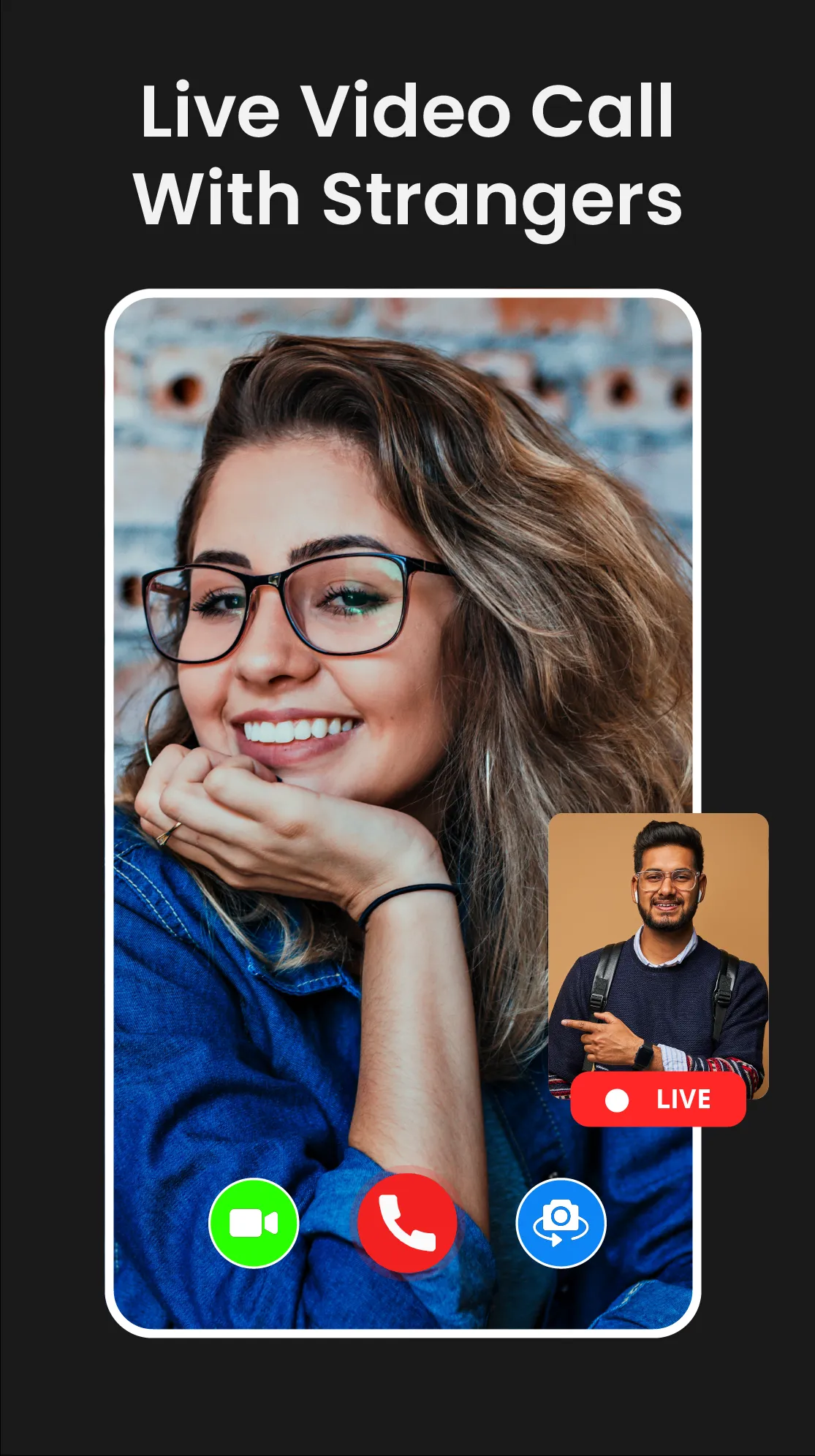 Indian girl video calling live | Indus Appstore | Screenshot