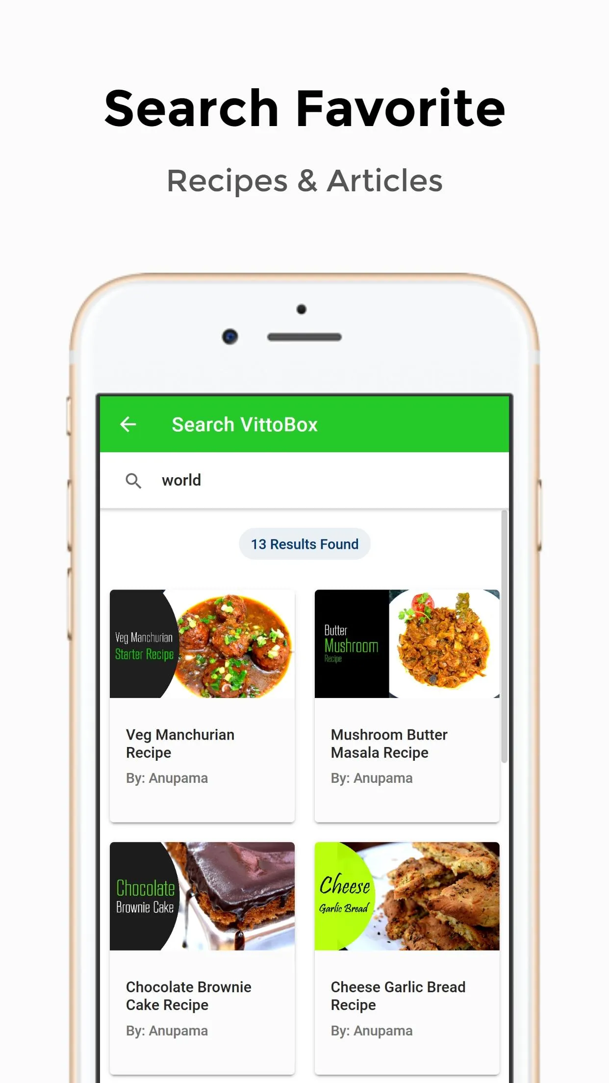 VittoBox: Food Recipes, Health | Indus Appstore | Screenshot