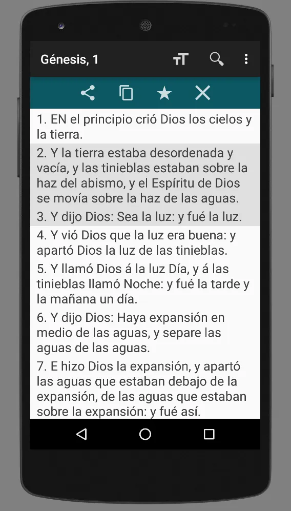 Reina-Valera Bible (Spanish) | Indus Appstore | Screenshot