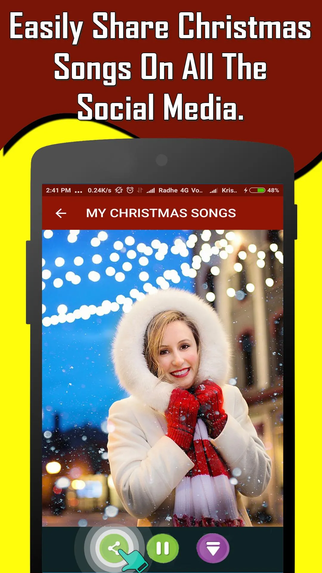 Christmas Songs 2020 Offline | Indus Appstore | Screenshot