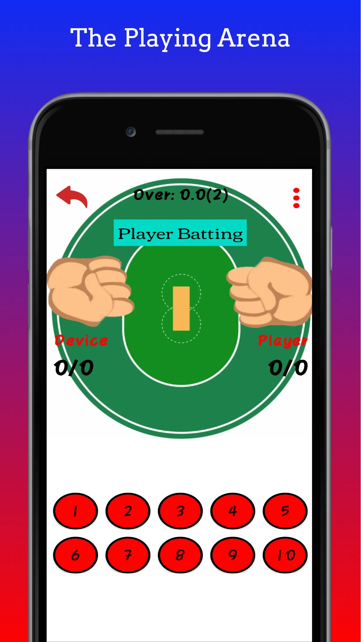 Hand Cricket | Indus Appstore | Screenshot