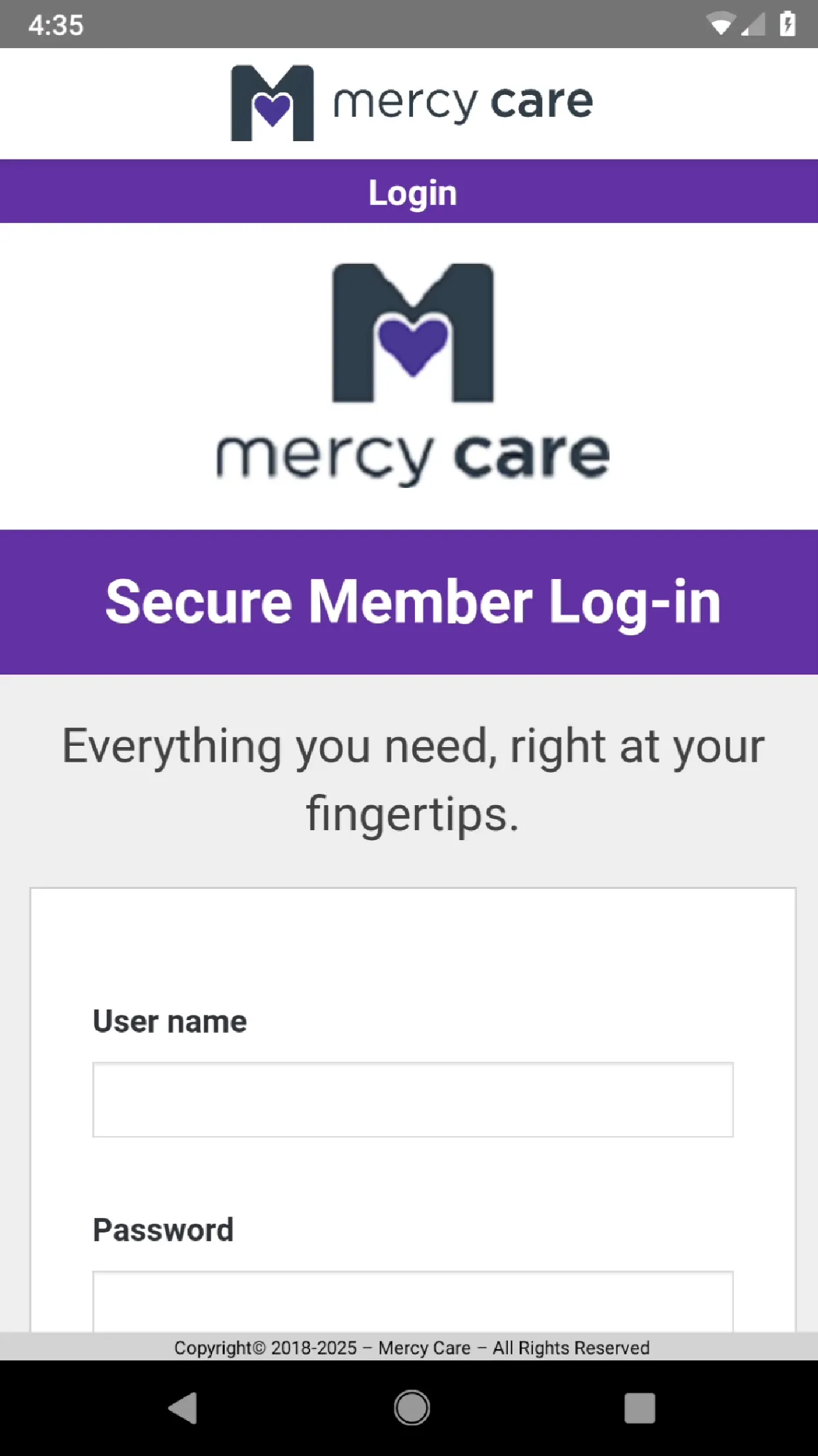 Mercy Care | Indus Appstore | Screenshot