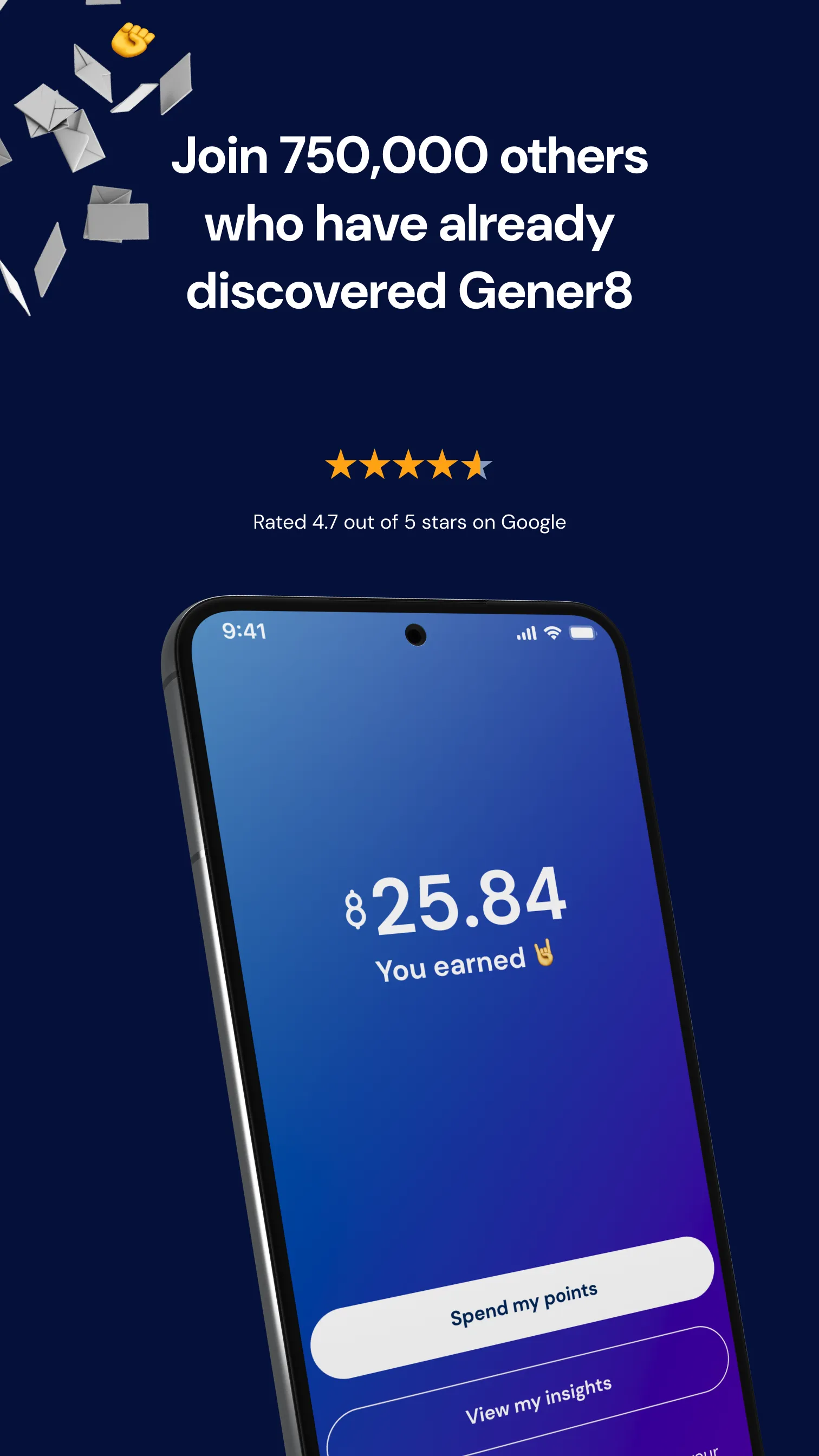 Gener8 - Earn From Your Data | Indus Appstore | Screenshot