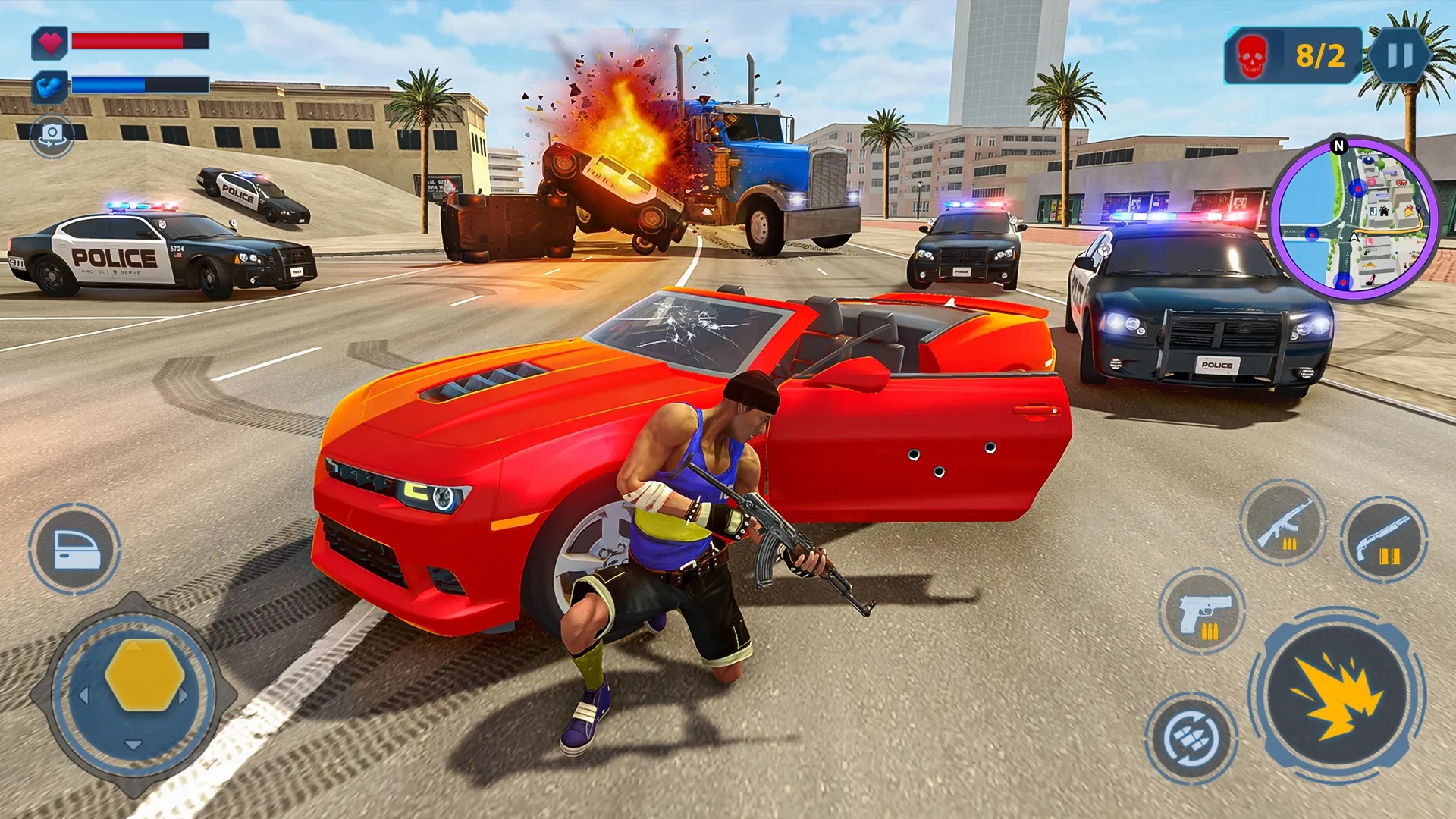 Car Thief Game & Stealing Cars | Indus Appstore | Screenshot