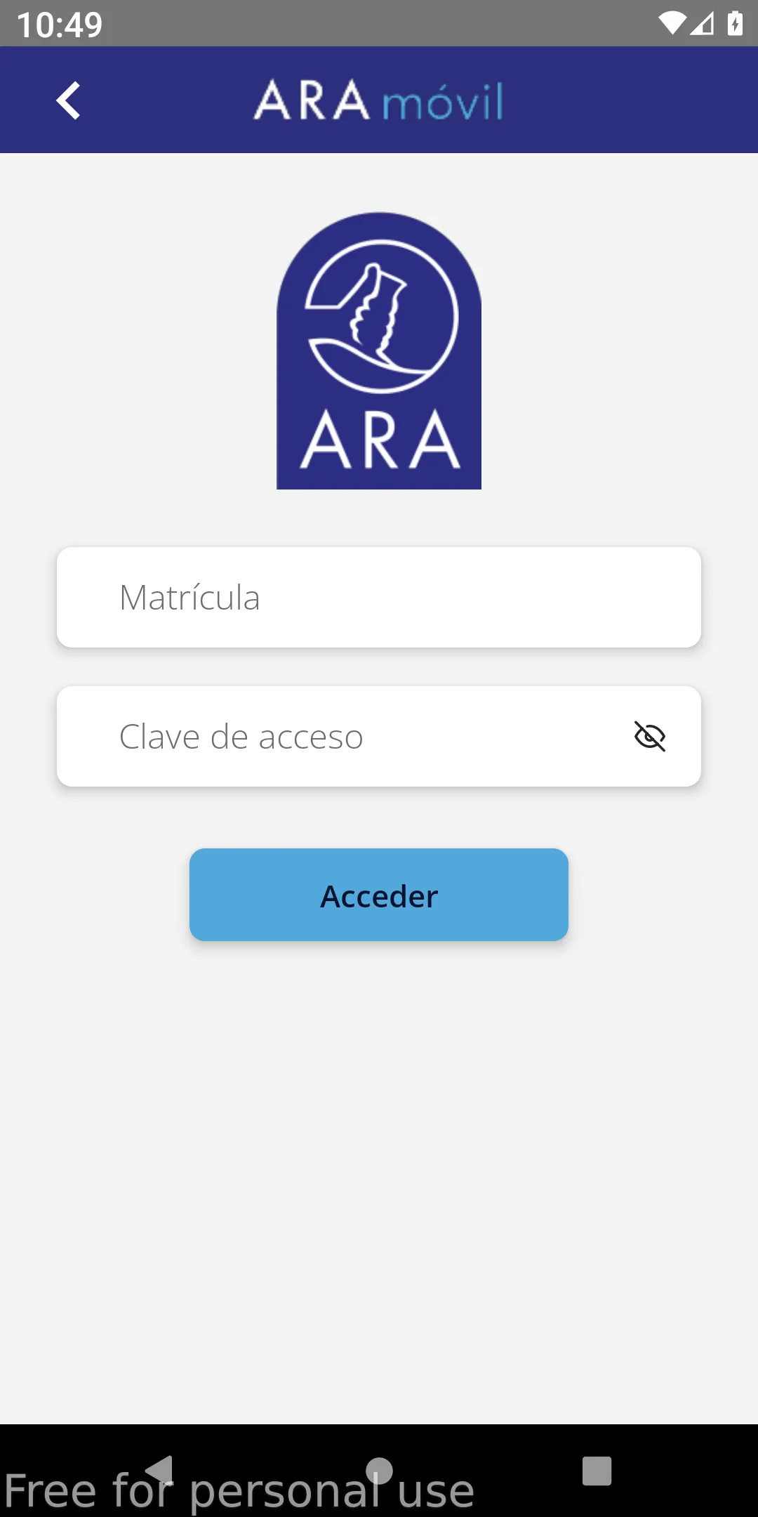 ARA Móvil | Indus Appstore | Screenshot