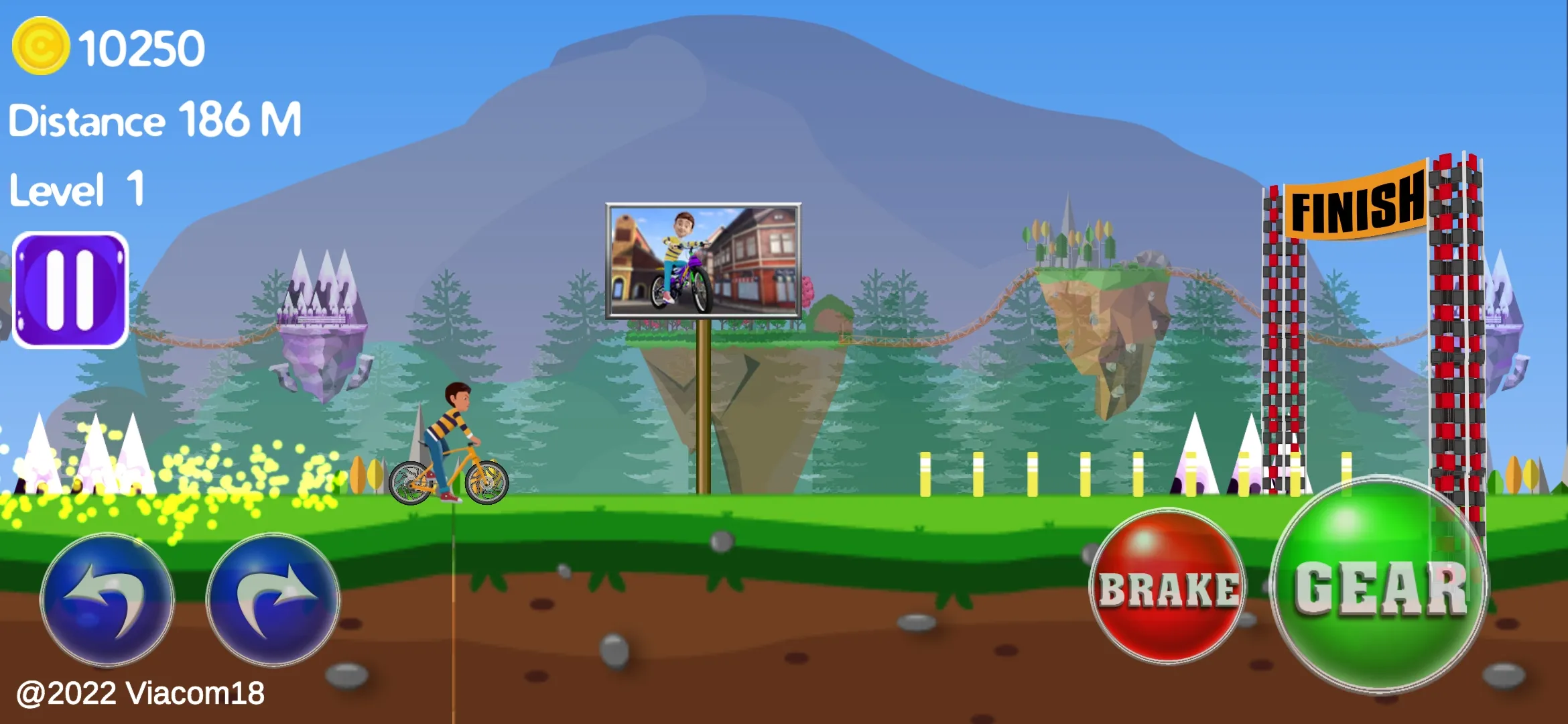 Rudra Offroad Bicycle Racer | Indus Appstore | Screenshot