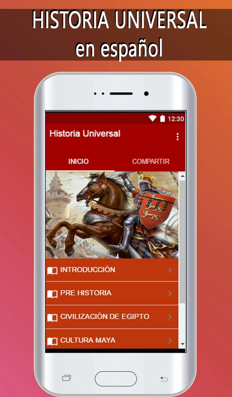 Historia Universal | Indus Appstore | Screenshot