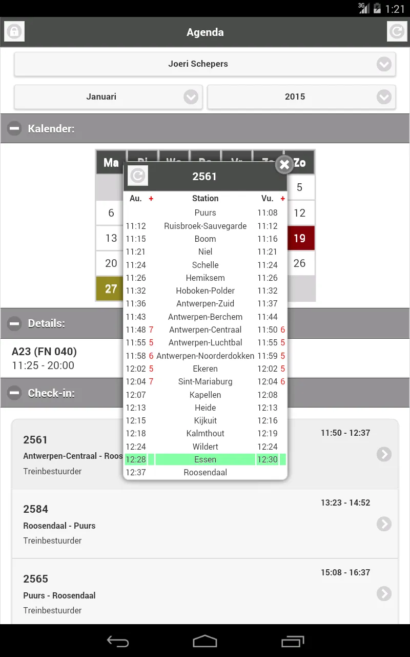 NMBS Agenda | Indus Appstore | Screenshot