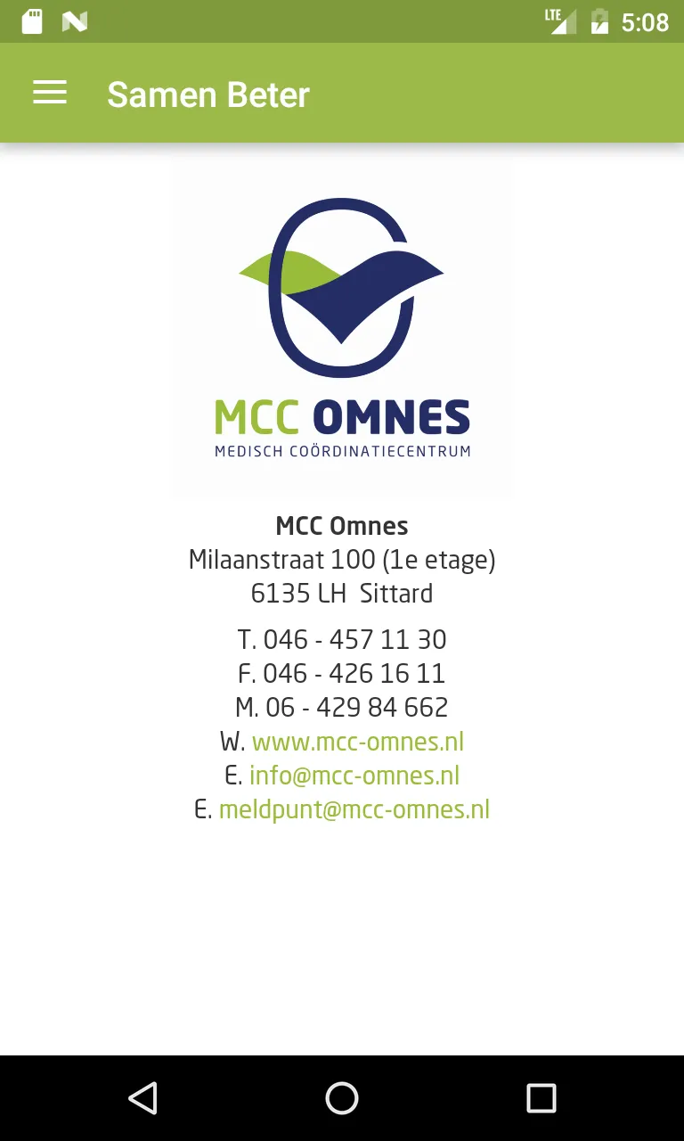 Werkafspraken MCC Omnes | Indus Appstore | Screenshot