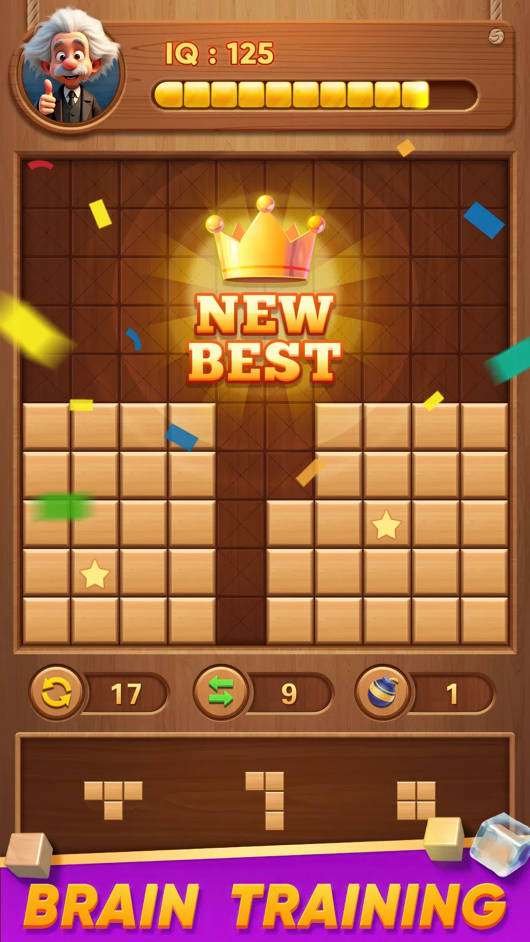 Block Puzzle Wood Blast | Indus Appstore | Screenshot