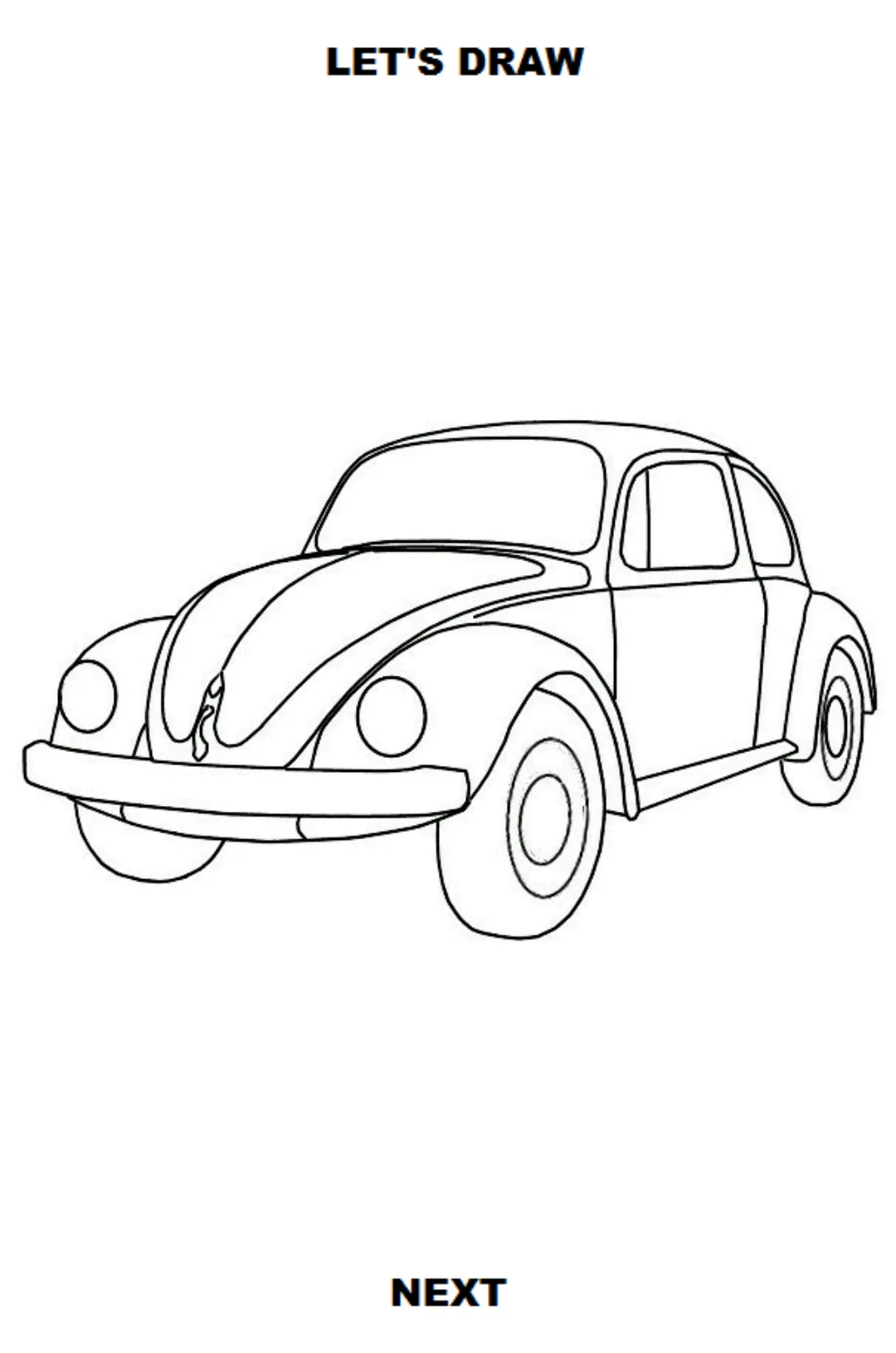 Draw Cars: Classic | Indus Appstore | Screenshot