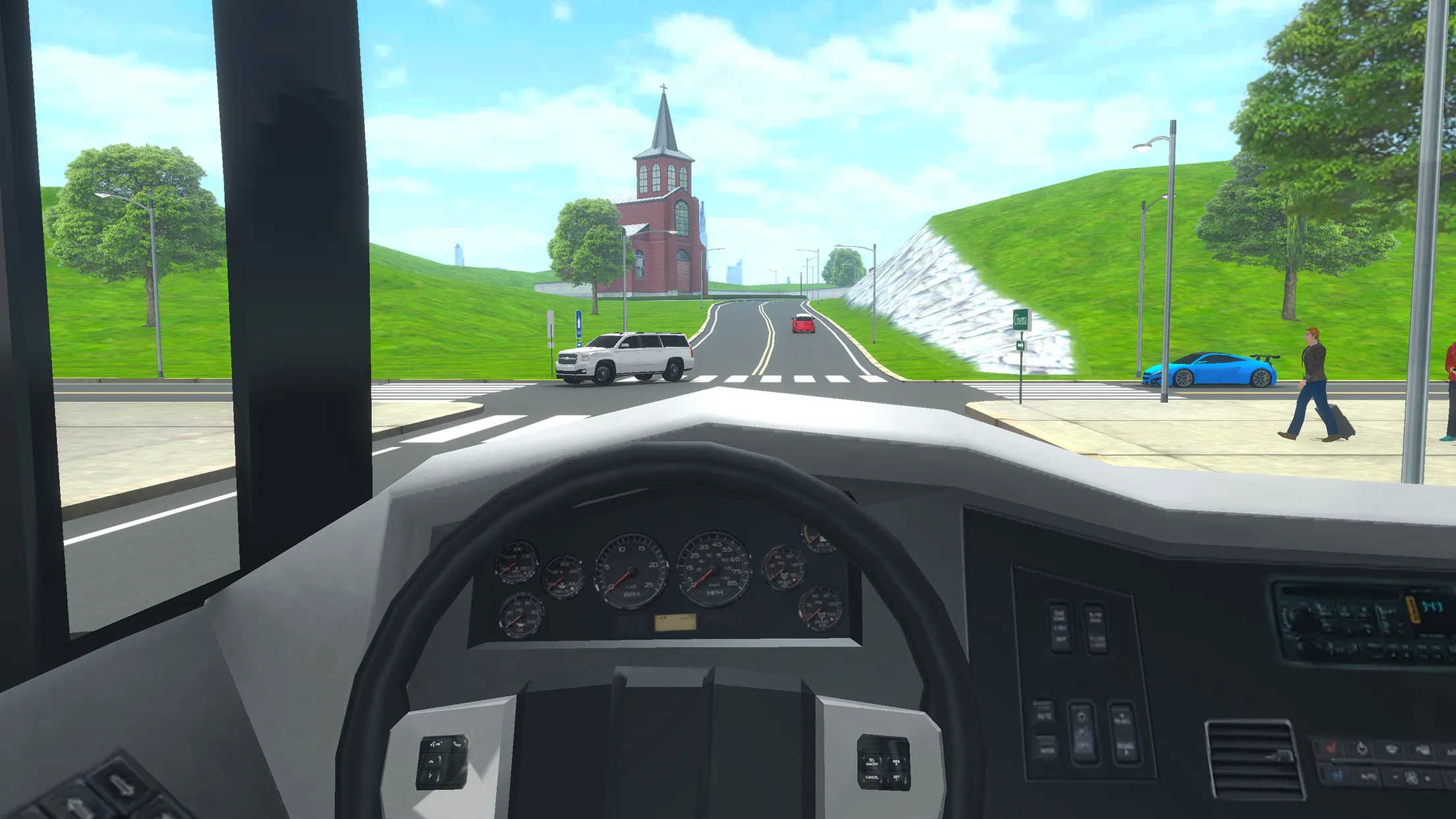 School Bus Simulator Driving | Indus Appstore | Screenshot